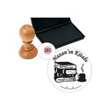 Baskı Life Kişiye Özel Kitap Damgası Kitap Mührü Kaşe Kitap Mühür Özel Damga 283