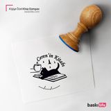 Baskı Life Kişiye Özel Kitap Damgası Kitap Mührü Kaşe Kitap Mühür Özel Damga 332