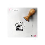 Baskı Life Kitap Çay Kişiye Özel Kitap Damgası Kitap Mührü Kaşe Kitap Mühür Özel Damga