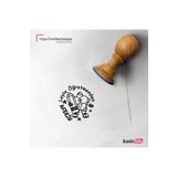 Baskı Life Öğretmen Aferin Kişiye Özel Kitap Damgası Kitap Mührü Kaşe Kitap Mühür Özel Damga