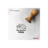 Baskı Life Öğretmen Mührü Yıldız Kişiye Özel Kitap Damgası Kitap Mührü Kaşe Kitap Mühür Özel Damga