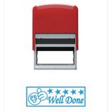 Baskı Life Well Done Öğretmen Kaşesi Mavi