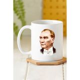 Baskı Tech Mustafa Kemal Atatürk Baskılı Porselen Kupa