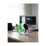 Baskıhanem Sakaryaspor Işıklı LED Masa Lambası - Dekoratif Taraftar Logosu 1965 Yeşil