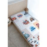 Baskılı Düz Çarşaf - Cartoon Serisi - Şimşek Mcquenn Patchwork