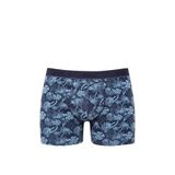 Baskılı Lacivert Boxer 0910708-30717 Lacivert-30717 M