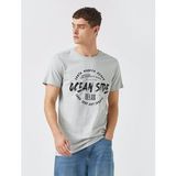 Baskılı Slim Fit Tişört