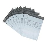 BASKISIZ CEPLİ KARGO POŞETİ GÖNDERİCİ-ALICI BASKILI 30X38+5 CM 500 adet