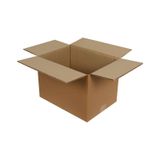 Baskısız Oluklu Kraft Karton Kargo Taşınma Depolama Kolisi - 30x40x35 Cm. - 10 Adetlik Paket 10 Adet