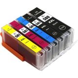 Baskistan Canon PGI-580XL CLI-581XL Kartuş Seti (Muadil) - PRO Set - 5 Renk