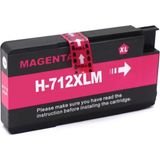 Baskistan Hp Designjet Studio 712 Muadil Kartuş Hp Designjet T1 Kırmızı (Magenta) - Renkli - Siyah