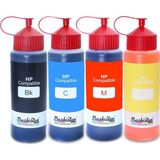 Baskistan HP Mürekkebi 4 x 500 ml 15000 Sayfa - Renkli