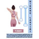 Başlangıç Profesyonel Seviye Bacak Omuz Sırt Esneme Yoga Pilates Orta Sert Egzersiz Direnç Lastiği