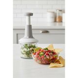 Basmali El Rondosu Sebze Meyve Doğrayıcı 1 Lt 2 Parça - 001-Renkli