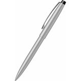 Basmalı Tükenmez Kalem Mavi Mürekkepli 1 Adet Metal Klipsli 1.00 mm Scrikss Sitriks Üstten Basmalı Kalem Tükenmez - Gümüş - Standart
