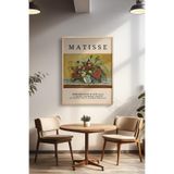Basquiart Henri Matisse Temalı Serisi Ahşap Çerçeveli Poster, Tablo Duvar Dekoru No:2 Ahşap 33 x 48