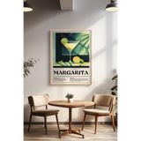 Basquiart Kokteyl Temalı Serisi Ahşap Çerçeveli Poster, Tablo, Cafe, Restoran, Mutfak Duvar Dekoru No:5 Ahşap 15 x 21