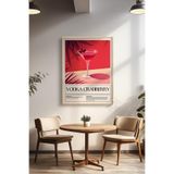 Basquiart Kokteyl Temalı Serisi Ahşap Çerçeveli Poster, Tablo, Cafe, Restoran, Mutfak Duvar Dekoru No:9 Ahşap 30 x 40