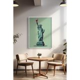 Basquiart Kokteyl Temalı Serisi Beyaz Çerçeveli Poster, Tablo, Cafe, Restoran, Mutfak Duvar Dekoru No:50 Beyaz 50 x 70