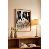 Basquiart Lucky You Temalı Serisi Ahşap Çerçeveli Poster, Tablo Duvar Dekoru No:109 Ahşap 15 x 21