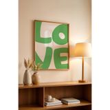 Basquiart Lucky You Temalı Serisi Ahşap Çerçeveli Poster, Tablo Duvar Dekoru No:130 Ahşap 21 x 30