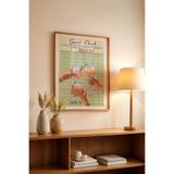 Basquiart Lucky You Temalı Serisi Ahşap Çerçeveli Poster, Tablo Duvar Dekoru No:136 Ahşap 15 x 21