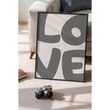 Basquiart Lucky You Temalı Serisi Siyah Çerçeveli Poster, Tablo Duvar Dekoru No:107 Siyah 15 x 21