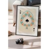Basquiart Lucky You Temalı Serisi Siyah Çerçeveli Poster, Tablo Duvar Dekoru No:3 Siyah 30 x 40