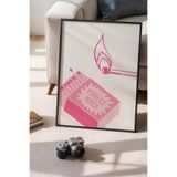 Basquiart Lucky You Temalı Serisi Siyah Çerçeveli Poster, Tablo Duvar Dekoru No:44 Siyah 15 x 21