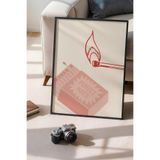 Basquiart Lucky You Temalı Serisi Siyah Çerçeveli Poster, Tablo Duvar Dekoru No:63 Siyah 21 x 30