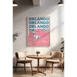 Basquiart Şehir Temalı Serisi Ahşap Çerçeveli Poster, Tablo Duvar Dekoru No:66 Ahşap 33 x 48