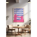 Basquiart Şehir Temalı Serisi Ahşap Çerçeveli Poster, Tablo Duvar Dekoru No:71 Ahşap 15 x 21