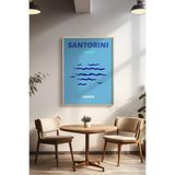 Basquiart Şehir Temalı Serisi Ahşap Çerçeveli Poster, Tablo Duvar Dekoru No:9 Ahşap 33 x 48
