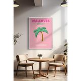Basquiart Şehir Temalı Serisi Beyaz Çerçeveli Poster, Tablo Duvar Dekoru No:18 Beyaz 30 x 40