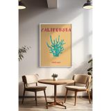Basquiart Şehir Temalı Serisi Beyaz Çerçeveli Poster, Tablo Duvar Dekoru No:23 Beyaz 30 x 40