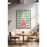 Basquiart Şehir Temalı Serisi Siyah Çerçeveli Poster, Tablo Duvar Dekoru No:51 Siyah 50 x 70