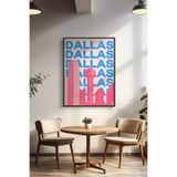 Basquiart Şehir Temalı Serisi Siyah Çerçeveli Poster, Tablo Duvar Dekoru No:57 Siyah 15 x 21
