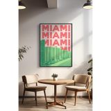 Basquiart Şehir Temalı Serisi Siyah Çerçeveli Poster, Tablo Duvar Dekoru No:65 Siyah 33 x 48