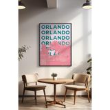 Basquiart Şehir Temalı Serisi Siyah Çerçeveli Poster, Tablo Duvar Dekoru No:66 Siyah 50 x 70