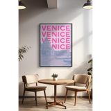 Basquiart Şehir Temalı Serisi Siyah Çerçeveli Poster, Tablo Duvar Dekoru No:75 Siyah 15 x 21