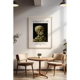 Basquiart Vincent Van Gogh Temalı Serisi Ahşap Çerçeveli Poster, Tablo Duvar Dekoru No:24 Ahşap 50 x 70
