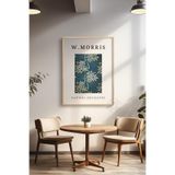 Basquiart William Morris Temalı Serisi Ahşap Çerçeveli Poster, Tablo Duvar Dekoru No:15 Ahşap 15 x 21