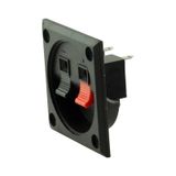 Bass Kabin Terminali 5.5cm X 5.5cm - Kare Subwoofer Kabin Terminali - Kabin Ses Portu
