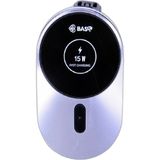 Bass Wireless Araç Şarj Cihazı ve Telefon Tutucu - Gümüş - Siyah