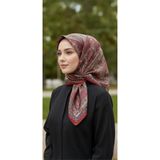Baştacı KOKULU VİSKON 0231 BORDO EŞARP
