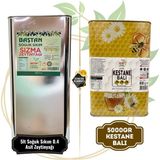 Baştan Yöresel 5kg Teneke Kestane+5lt Soğuk Sıkım Zeytinyağ - 10 kg