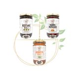 Baştan Yöresel 850gr Kestane Balı, 850gr Karakovan Süzme Balı, 850gr Akasya Balı (tanıtım Amaçlı 3lü Set)