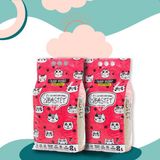 Bastet Premium Doğal Kedi Kumu 8 Litre x 2 Kokusuz Topaklanan İnce Taneli Kedi Kumudur