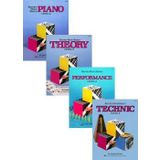 Bastien Piano Basics Set (Piano, Theory, Performance, Technic, Level 2, 4 Book Set)