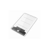 Bastore 2.5 İnç Sata Hdd/Ssd Harici Disk Kutusu, Usb 3.0/3.1 Type-C, Şeffaf